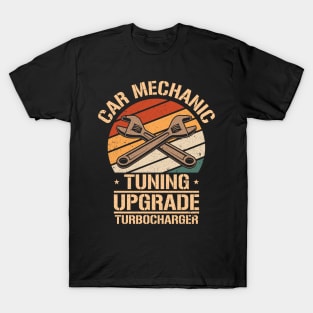 Car Mechanic Tuning Upgrade Turbocharger T-Shirt